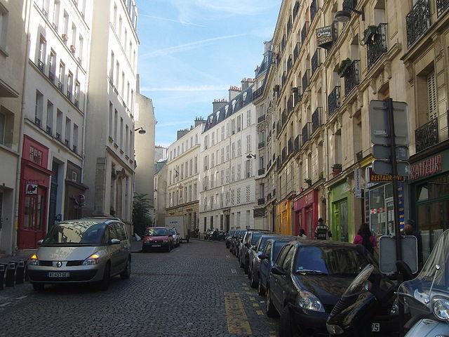 Paris 5e - Immobilier - CENTURY 21 Quartier Latin - rue des Boulangers - vue depuis la rue Monge