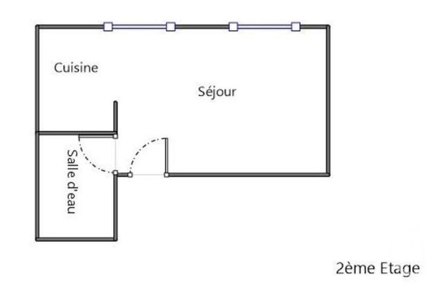 Appartement Studio à vendre - 1 pièce - 17.5 m2 - PARIS - 75005 - ILE-DE-FRANCE - Century 21 Quartier Latin