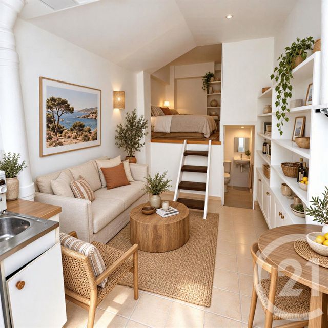 Appartement F1 à vendre - 1 pièce - 14.37 m2 - PARIS - 75006 - ILE-DE-FRANCE - Century 21 Quartier Latin
