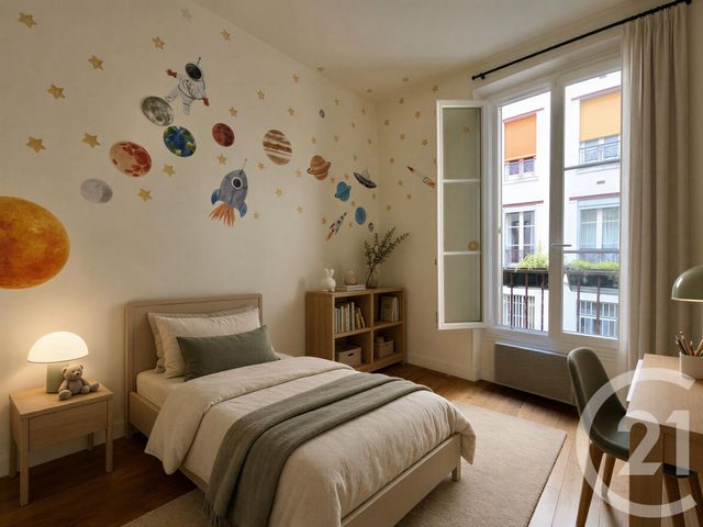 Appartement F3 à vendre - 3 pièces - 45.5 m2 - PARIS - 75013 - ILE-DE-FRANCE - Century 21 Quartier Latin